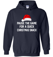 Pause the game for a quick Christmas snack T shirt