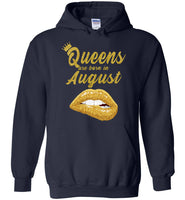Queens are born in August T shirt, birthday gift shirt for women