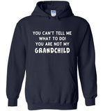 You can't tell me what to do you're not my Grandchild T-shirt