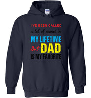 A lot of names in mylife but dad is my favorite shirt, father's day gift tee