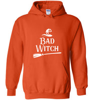 Bad Witch Broomstick Hat Halloween Gift Tee Shirt