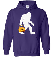 Bigfoot pumpkin halloween costume t shirt