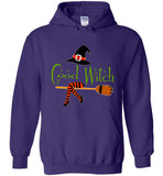 Good witch hat broom halloween costume t shirt gift