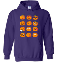 Pumpkin emoji halloween t shirt gift