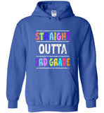 Straight outta 3rd grade back to school tee shirt hoodie