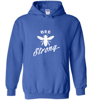 Bee strong tee shirt hoodie