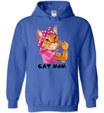 Cat mom strong mother's day gift tee shirt hoodies