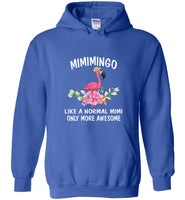 Mimimingo like a normal mimi but more awesome flamingo mother's day gift tee shirts