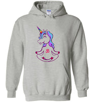 Unicorn yoga funny tee shirt hoodie