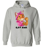 Cat mom strong mother's day gift tee shirt hoodies