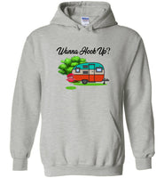 Wanna Hook up Camping Tee shirt