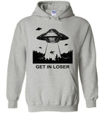 Get In Loser Vintage T-Shirt, Alien's Exist Vintage UFO Abduction Shirt