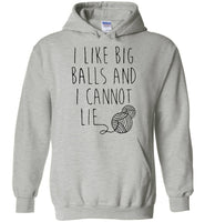 I like big balls and cannot lie yarn Tee shirt