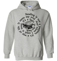 Reading Is Not Pastime It's Way Of Life Eases My Soul Book Lover T Shirt