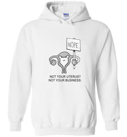 Nope not your uterus business tee shirt hoodie