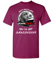 Don't Mess With Grandpasaurus You'll Get Jurasskicked t shirt