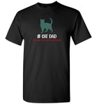 Cat dad the man the myth the legend T-shirt, father's day gift tee