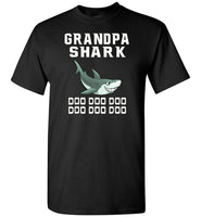 Grandpa shark doo shirt, t shirt gift for grandpa, father's day gift shirt