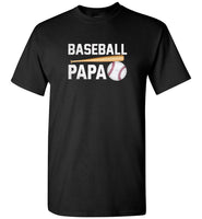 Baseball papa tee shirt