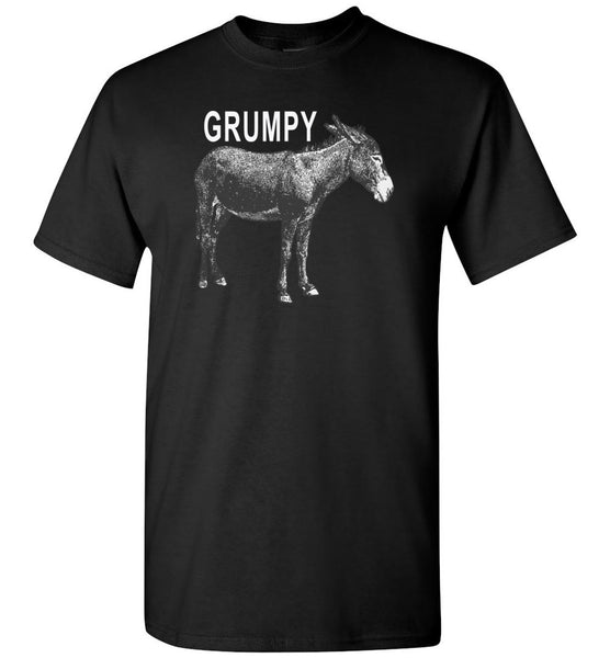 Grumpy Donkey funny T shirt