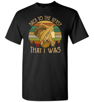 Back to the gypsy that i was vintage retro gift t shirt