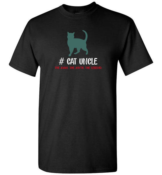 Cat uncle the man the myth the legend T-shirt, gift tee for uncle