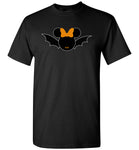 Minnie bat halloween t shirt gift