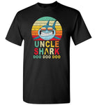 Retro Vintage Uncle Shark doo doo doo T-shirt, tee gift for uncle