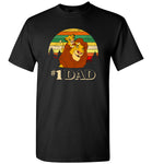 Vintage # 1 dad T shirt, father's day gift tee