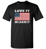 Betsy Love It Ross Or Leave It Tee Shirt Flag Hoodie