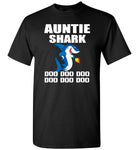 Auntie shark doo doo doo shirt, aunt shark gift T shirts