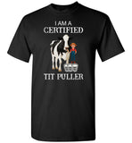 I'm a certified tit puller shirt