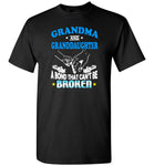 Grandma and granddaughter a bond that can't be broken aunt gift Tee shirt