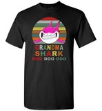 Retro Vintage Grandma Shark doo doo doo T-shirt, tee gift for grandma, mother's-day