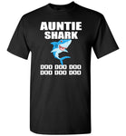 Auntie shark doo doo doo shirt, aunt shark gift T shirt