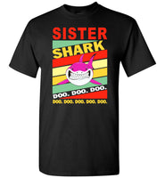 Vintage sister shark doo doo doo T-shirt, gift tee for sister