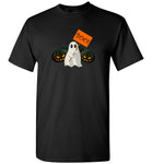 Pumpkin ghost boo halloween t shirt gift