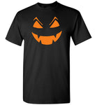 Pumpkin face halloween gift t shirt