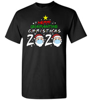 Merry Quarantine Christmas 2020 Xmas Santa Clause Gift T Shirt