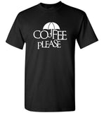 Coffee please umbrella tee shirt hoodie