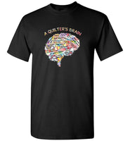 A Quilter's Brain Tee Shirt