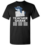 Math teacher shark doo doo doo T shirt, gift for teacher shirt