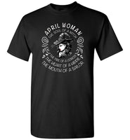 April Woman The Soul of a Witch The Fire Lioness The Heart Hippie The Mouth Sailor T shirt