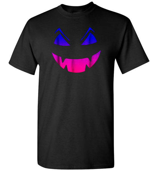 Pumpkin face halloween t shirt gift