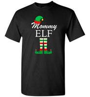 Mommy Elf funny family christmas pajama t shirt for men women