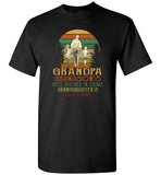 Grandpa Grandson's Best Partner In Crime Granddaughter's Best Friend Vintage Tee Shirt