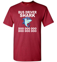 Bus Driver Shark Doo Doo Doo Tee Shirt Hoodie