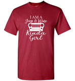 I am a jeep and wine kinda girl tee shirt hoodie