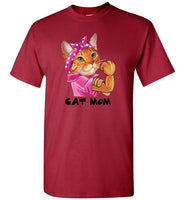 Cat mom strong mother's day gift tee shirt hoodies