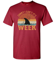 Sorry I can't it's week shark vintage tee shirt hoodie